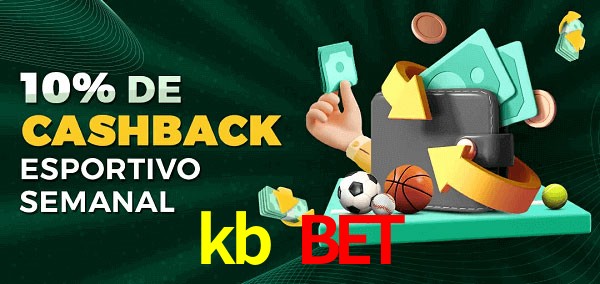10% de bônus de cashback na kb bet